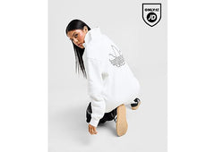 adidas Originals Shine Boyfriend 1/4 Zip Top white