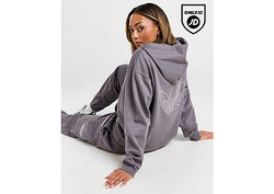 adidas Originals Shine Boyfriend Overhead Hoodie Grey