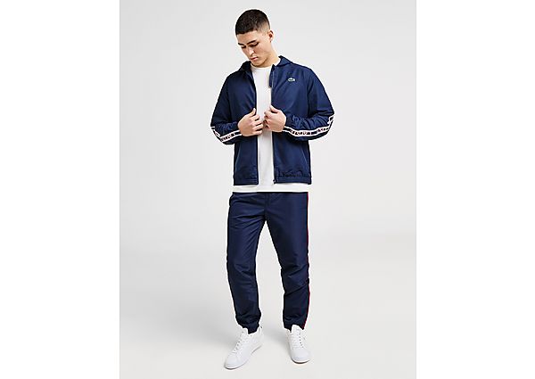 Lacoste Taffeta Taped Hooded Tracksuit