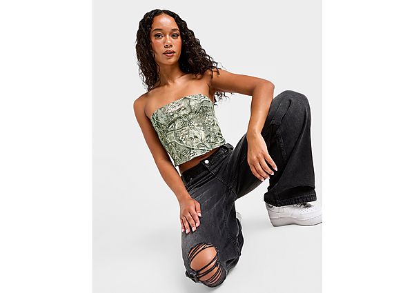 Hoodrich Woodland Camo Corset Top
