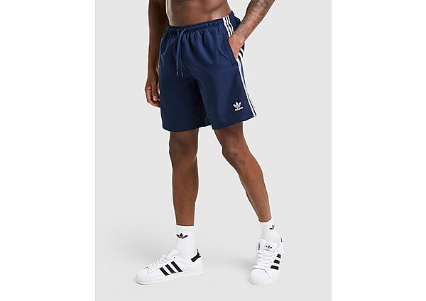 adidas Originals 3-Stripes 8\\" Swim Shorts