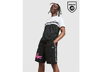 Lacoste Croc Woven Tape Shorts black