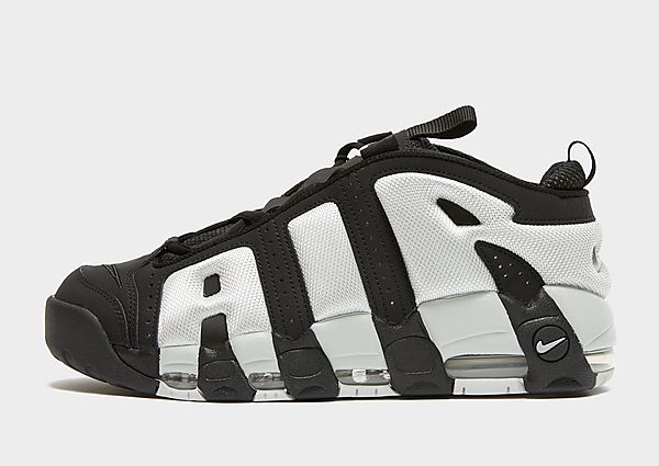 Nike Air More Uptempo Low Black/Metallic Silver/Photon Dust