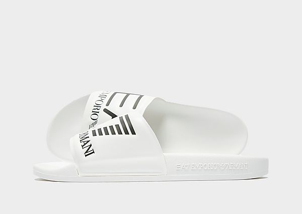 EA7 Emporio Armani Vis Slides White