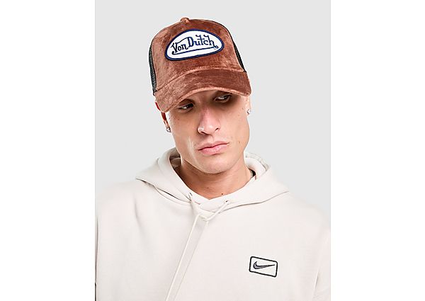 Von Dutch Velvet Trucker Cap