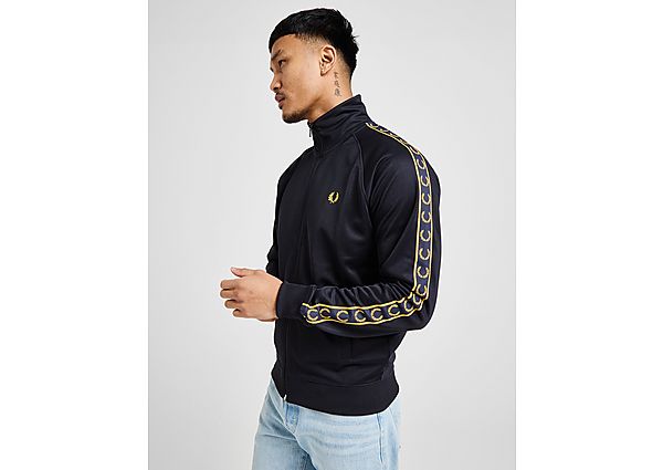 Fred Perry Tape Track Top Navy