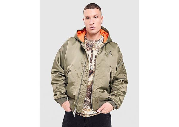Jordan Flight Hooded Bomber Jacket green