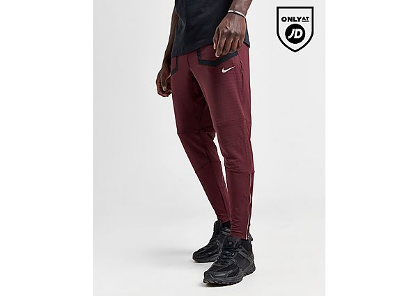 Nike Performance Hybrid Track Pants Burgundy