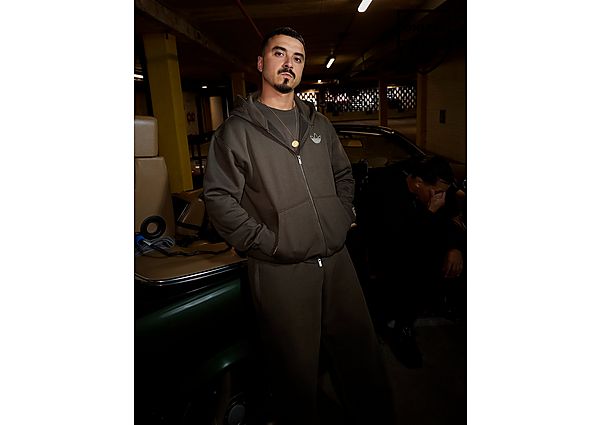 adidas Originals Chain Stitch Full Zip Hoodie