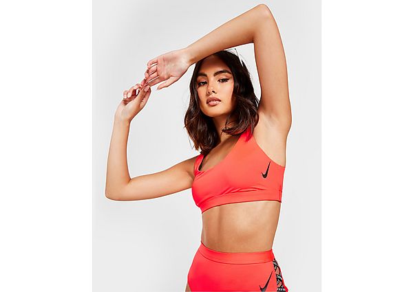 Nike Sneakerkni Scoop Neck Bikini Top Red