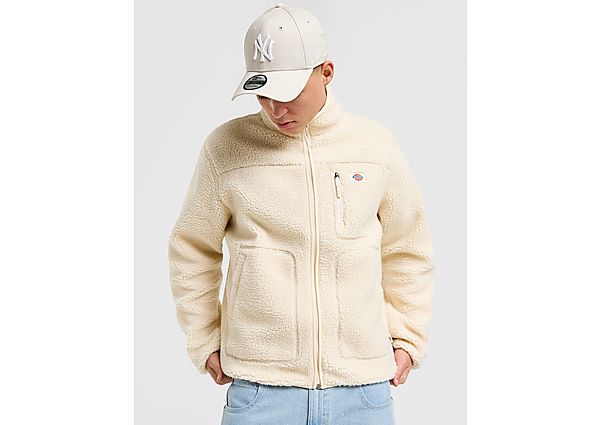 Dickies Mount Hope Sherpa Fleece Full Zip Jacket Brown