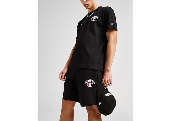 Champion Logo Shorts Black