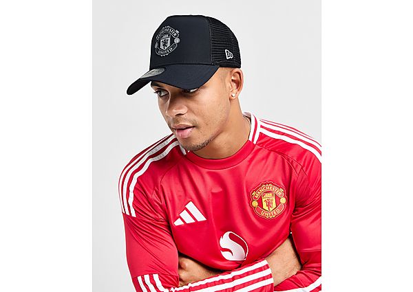 New Era Manchester United FC Woven Trucker Cap Black