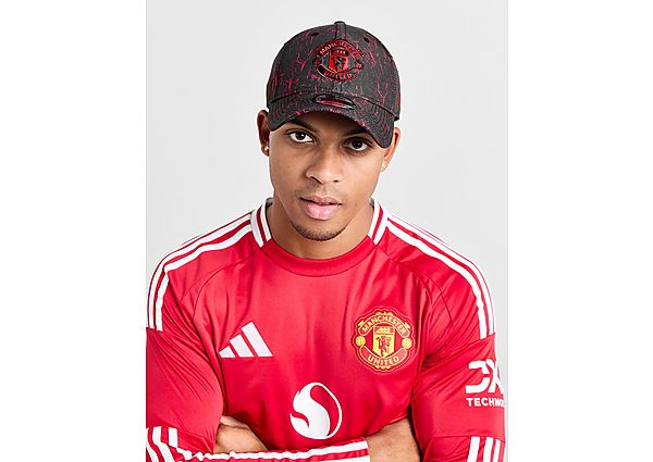 New Era Manchester United FC All Over Print 9FORTY Cap Black