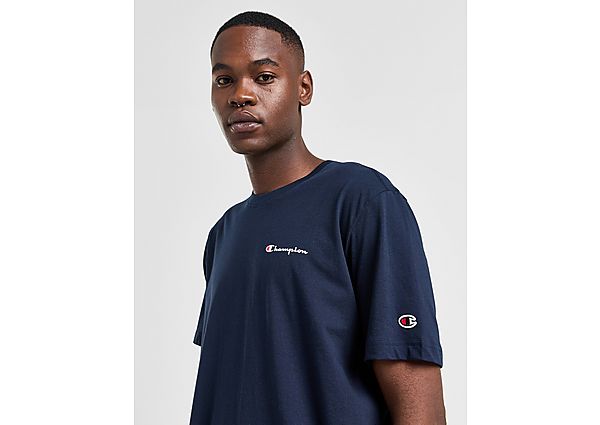 Champion Small Logo TShirt Navy