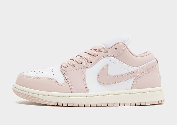 Jordan Air 1 Low Women'S White Sail Pink Oxford