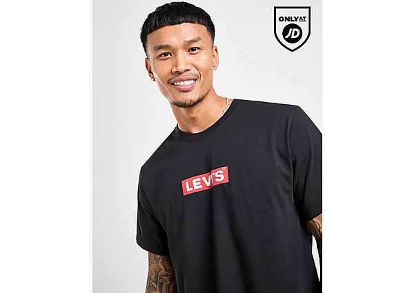 LEVI'S Print Boxtab T-Shirt Black