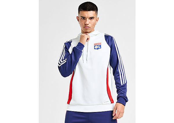 adidas Olympique Lyon Training Hoodie White