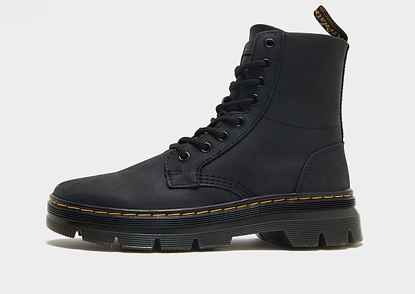 Dr. Martens Combs Leather Boots Women'S Black