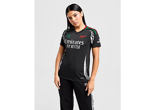 adidas Arsenal FC 2024/25 Away Shirt Women's Black