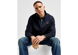 Fred Perry HALF ZIP SWEAT Navy