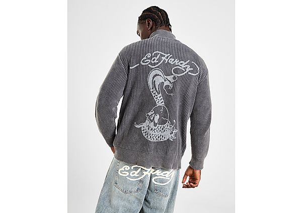 Ed Hardy Rib Full Zip Track Top