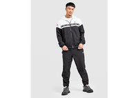 Lacoste Softshell Croc Woven Tape Track Pants black