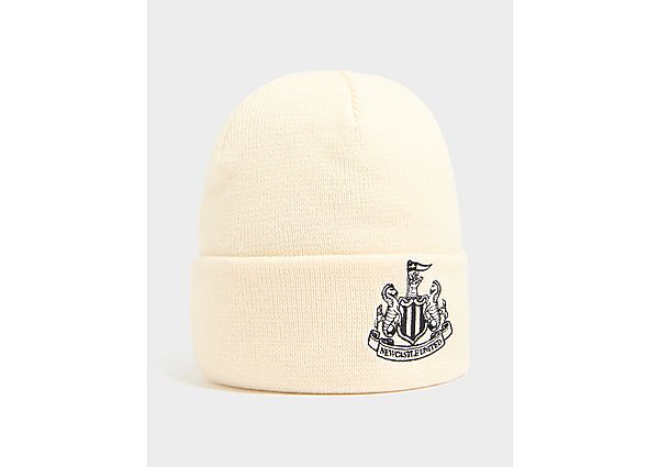 New Era Newcastle United Fc Cuffed Beanie Hat White