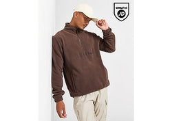 Adidas Originals Polar Fleece 1/2 Zip Sweatshirt Brown