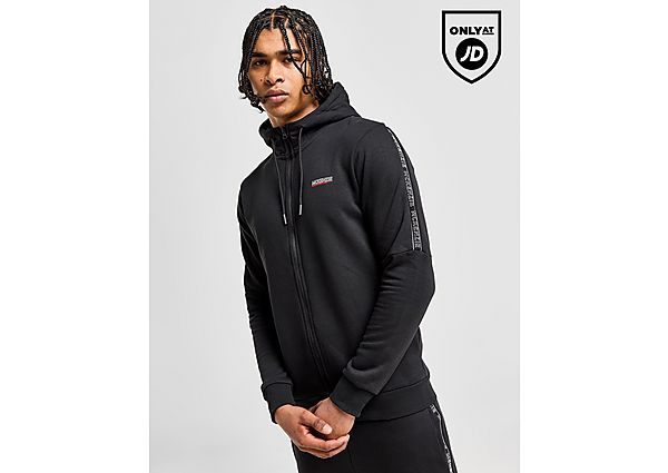 McKenzie Essential Tape FullZip Hoodie Black