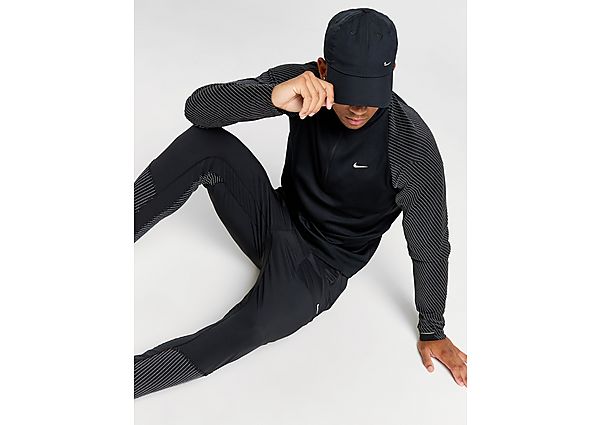 Nike Running Division 1 2 Zip Top Black