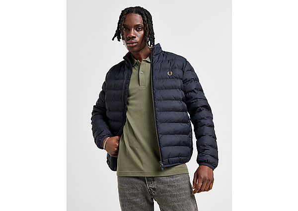 Fred Perry Inline Jacket Navy