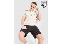 BOSS Philix Zip Polo Shirt Beige