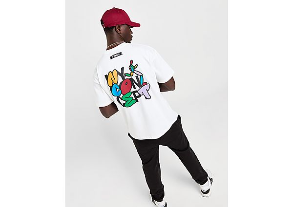 NY CONCEPT Graffiti T-Shirt - White 