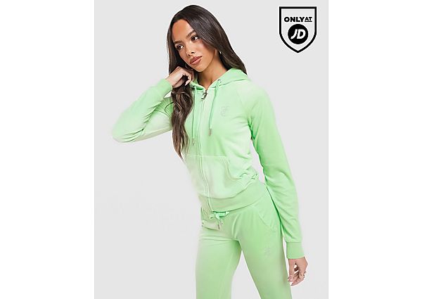 JUICY COUTURE Script Diamante Heart Hoodie