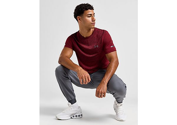 Under Armour Run Seamless T-Shirt Burgundy -, Burgundy Burgundy