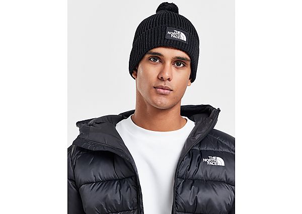 The North Face TNF Box Pom Beanie Hat