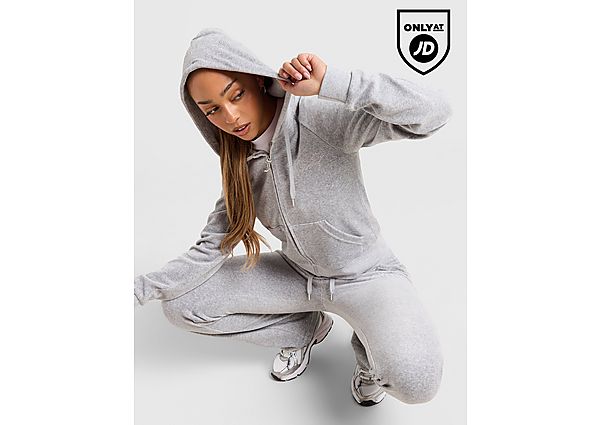 JUICY COUTURE Diamante Logo Hoodie