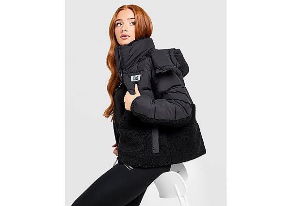 EA7 Emporio Armani Teddy Panel Padded Jacket