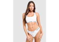 Calvin Klein Underwear Icon Cotton Thong white