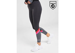 PE Nation Streamline Colour Block Tights Black