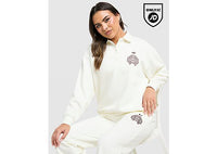 adidas Originals Emblem Collar Sweatshirt white