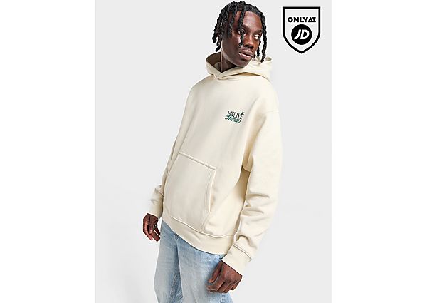 Unlike Humans Global Hoodie White