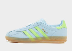 adidas Originals Gazelle Indoor Women's Clear Sky   Solar Green   Gum