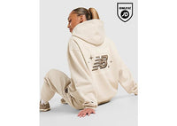 New Balance Chrome Overhead Hoodie brown