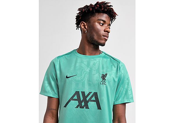 Nike Liverpool Academy Pre Match Shirt Washed Teal/Night Forest/Night Forest -, Washed Teal/Night Forest/Night Forest Washed Teal/Night Forest/Night Forest