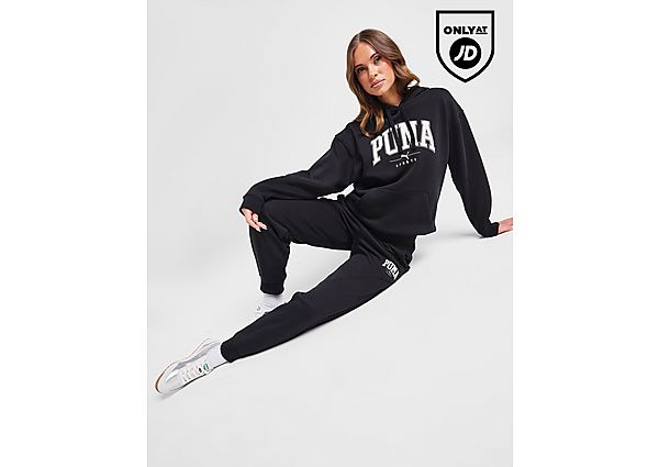 PUMA Squad Logo Joggers Black