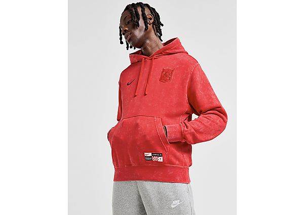 Nike Liverpool Fc Sportswear Hoodie University Red Black