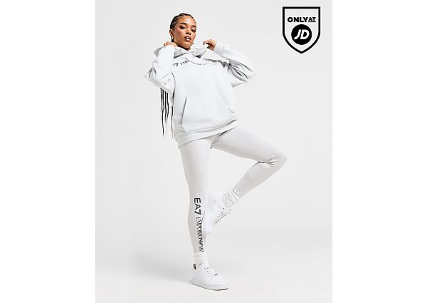 EA7 Emporio Armani Overhead Hoodie/Leggings Tracksuit Grey