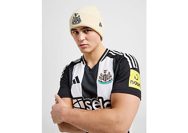 New Era Newcastle United FC Cuffed Beanie Hat White